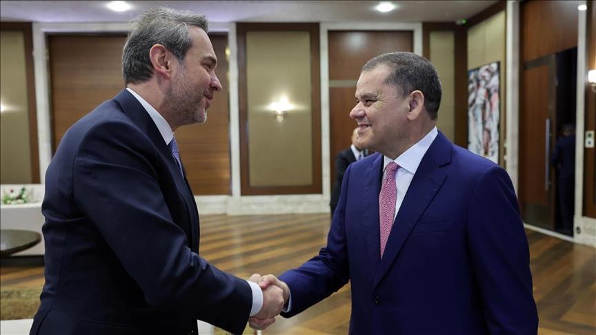 Turkish energy minister discusses energy cooperation with Libyan PM during Tripoli visit