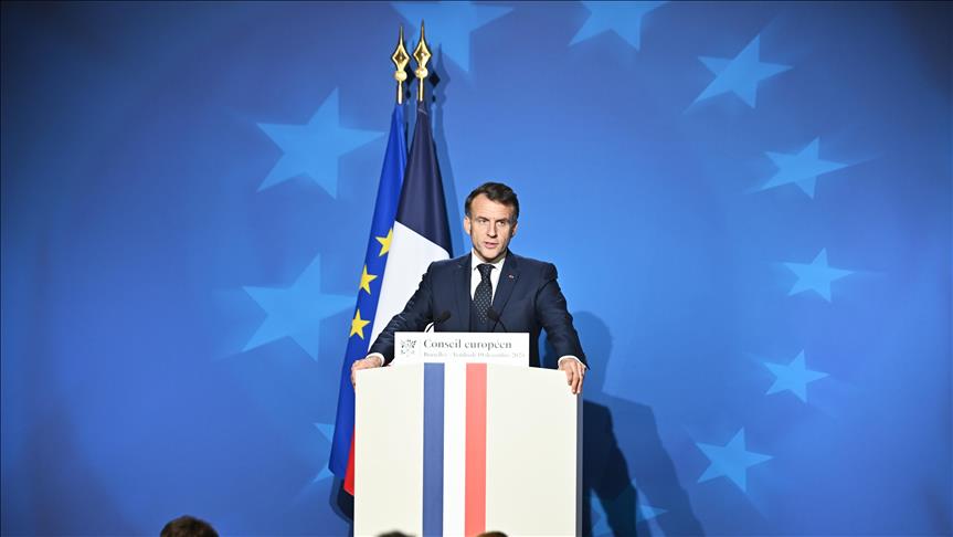 French president flays Russian strikes on civilians, energy infrastructure, pledges power generators for Ukraine