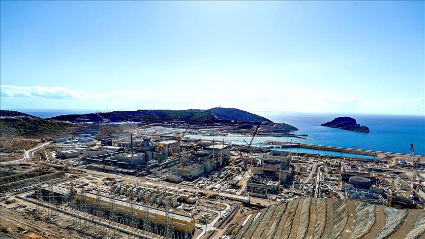 Akkuyu NGS'nin birinci güç ünitesinde yükseltici transformatörlerin kurulumu tamamlandı