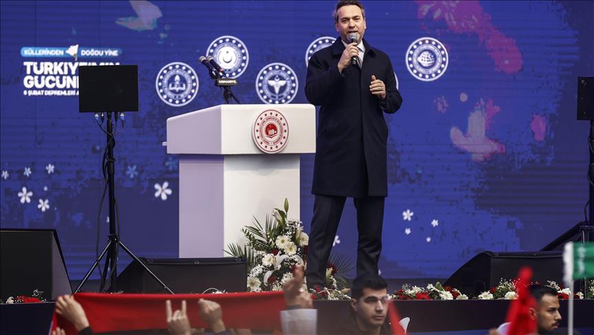 Bakan Bayraktar, 6 Şubat Depremleri Anma Programı ve Toplu Açılış Töreni'nde konuştu: