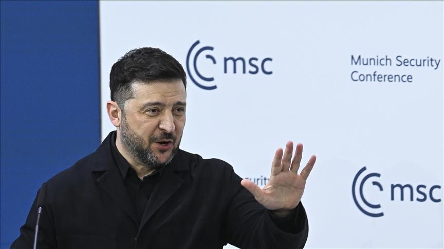Zelenskyy holds talks with Aliyev, Pavel on energy, defense support in Munich