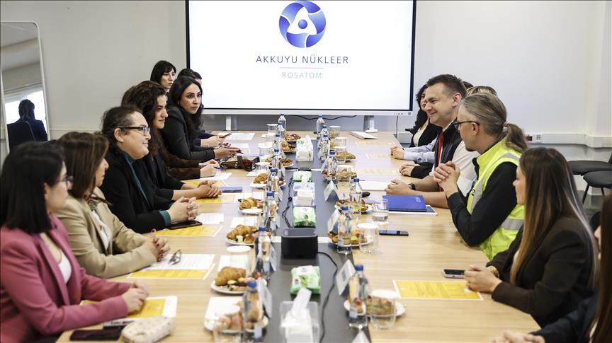Akkuyu Nükleer AŞ Genel Müdürü Butckikh, 8 Mart Dünya Kadınlar Günü'nde gazetecilerle buluştu