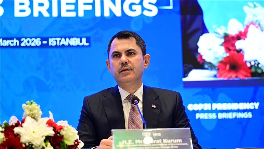 Bakan Kurum COP31 Başkanlığı sürecine ilişkin basın toplantısında konuştu: