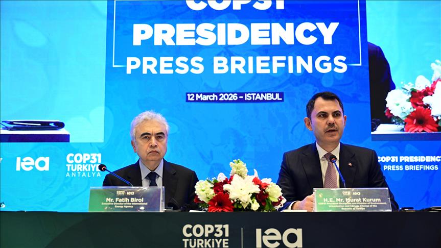 Uluslararası Enerji Ajansı Başkanı Birol, COP31 Başkanlığı sürecine ilişkin basın toplantısında konuştu: