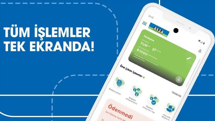 Aksa Doğalgaz mobil uygulamasını kullanıma sundu 