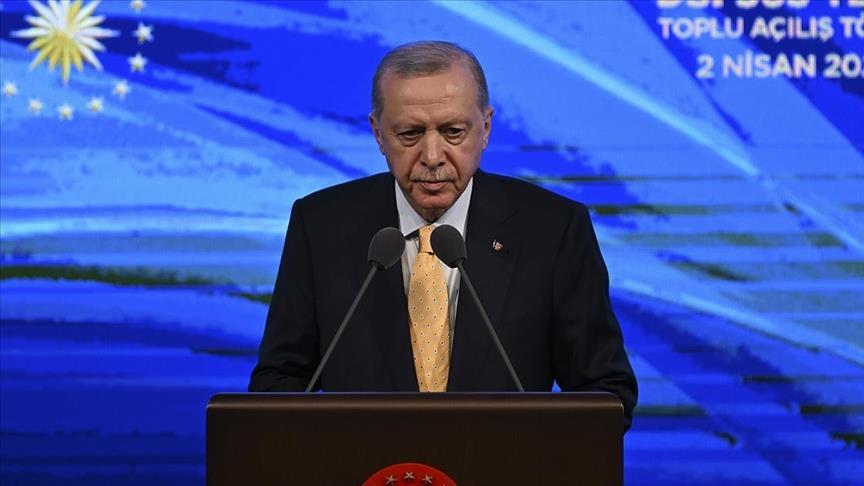 Cumhurbaşkanı Erdoğan: Barajlarımız doluyor, su kaynaklarımız yenileniyor