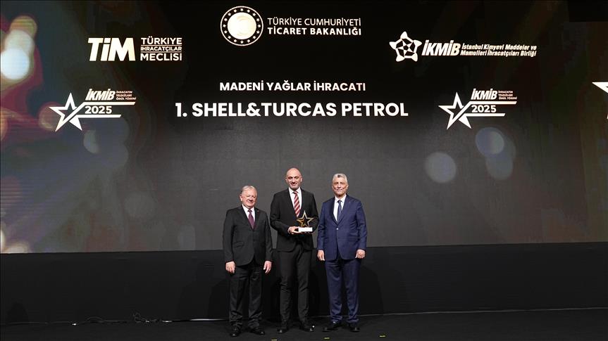 Shell&Turcas, İhracatın Yıldızları Ödüllerinde 10 yıldır üst üste birincilikle global gücünü pekiştirdi
