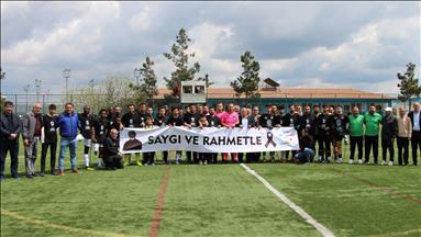 DEPSAŞ Enerji Ampute Futbol Takımı, teknik direktörü Mustafa Bebe'yi andı