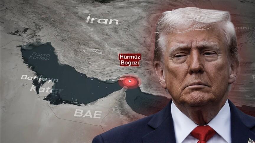 Trump'tan Hürmüz Boğazı'ndaki ABD ablukasına yaklaşacak İran gemilerini  imha edeceği tehdidi
