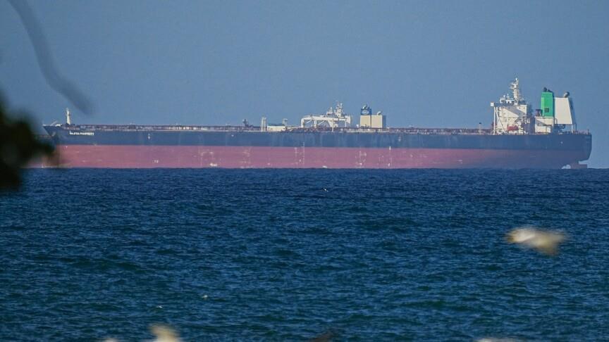 1st crude tanker heads west through Hormuz since US blockade on Iranian ports