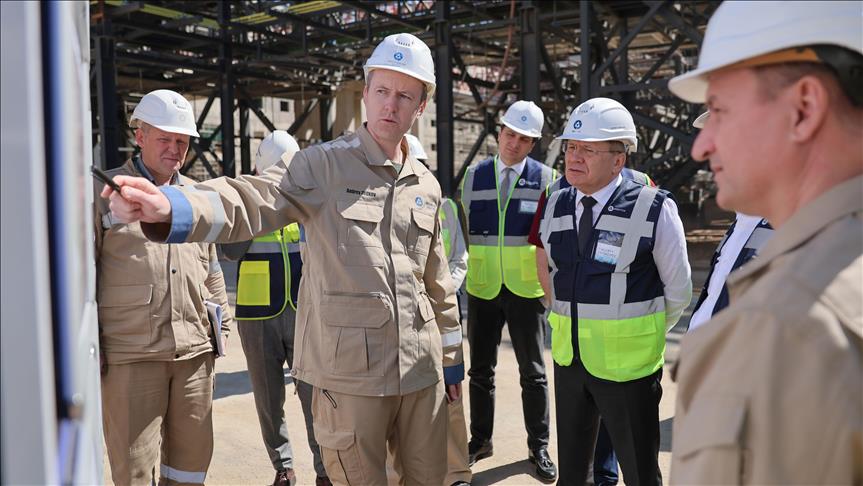 Rosatom Genel Müdürü Likhachev, Akkuyu NGS inşaat bölgesine çalışma ziyareti gerçekleştirdi