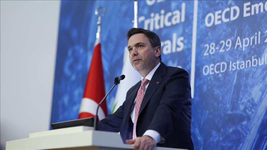 Enerji Bakanı Bayraktar, OECD Kritik Mineraller Forumu'nda konuştu: