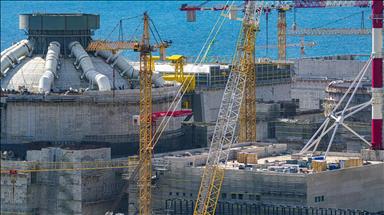 Akkuyu NGS'nin 1'inci güç ünitesinde pasif ısı alma sisteminin kurulumu tamamlandı