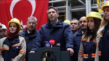 Enerji ve Tabii Kaynaklar Bakanı Bayraktar, Eskişehir'de Kırka Bor İşletmesi ziyaretinde konuştu