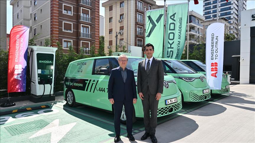 Yüce Auto-Skoda ve ABB'den mobil hızlı şarj çözümünde iş birliği