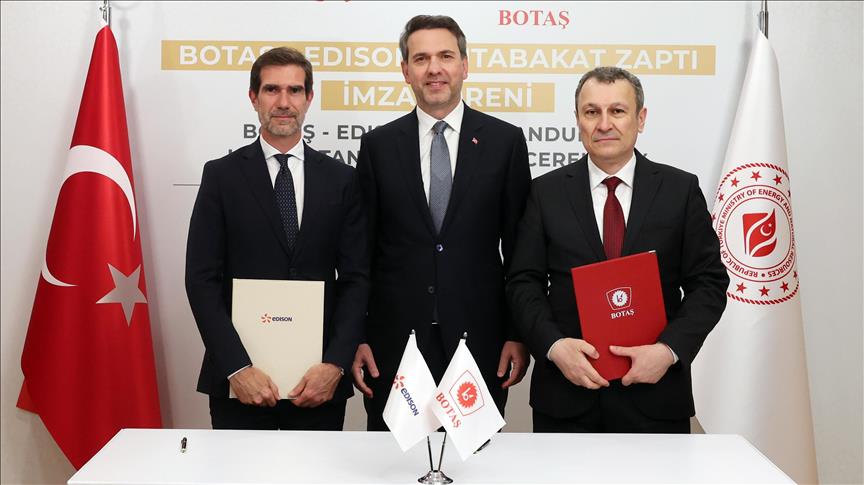 BOTAŞ ile İtalyan enerji şirketi Edison'dan doğal gaz ve LNG işbirliği için mutabakat zaptı