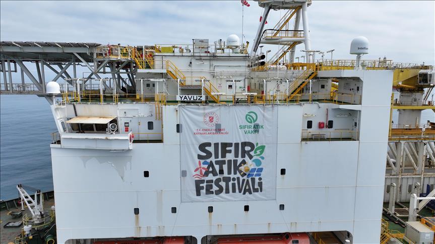 Yavuz Derin Deniz Sondaj Gemisi'nden Sıfır Atık Festivali'ne davet