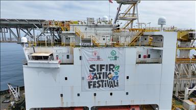 Yavuz Derin Deniz Sondaj Gemisi'nden Sıfır Atık Festivali'ne davet