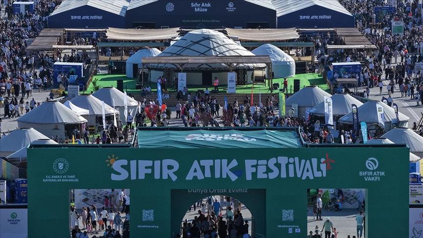 Sıfır Atık Festivali'ni 1 milyondan fazla kişi ziyaret etti