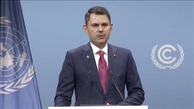 Bakan Kurum "COP31 Eylem Gündemi"nin 10 öncelikli alanı ve 6 hedefini açıkladı: