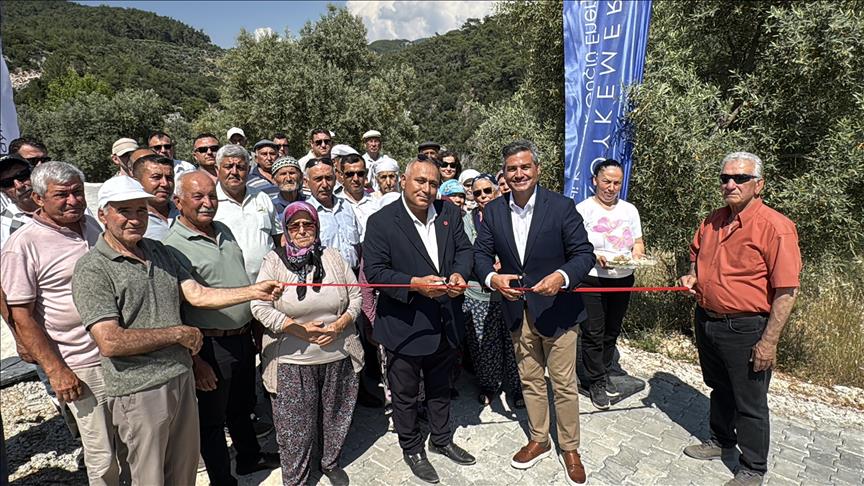 Yeniköy Kemerköy Enerji, Milas'ta 2 kilometrelik yol çalışmasını tamamladı