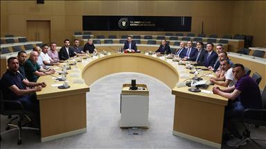 Bakan Alparslan Bayraktar, Doruk Madencilik işçilerini ağırladı