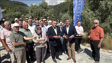 Yeniköy Kemerköy Enerji, Milas'ta 2 kilometrelik yol çalışmasını tamamladı