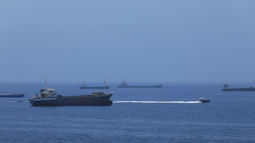 Commercial ship traffic through Strait of Hormuz rebounds to over 20% of pre-war level
