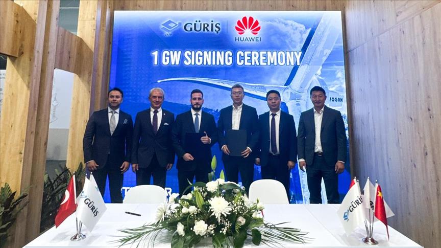 GÜRİŞ ve Huawei yenilenebilir enerji alanında iş birliği anlaşması imzaladı