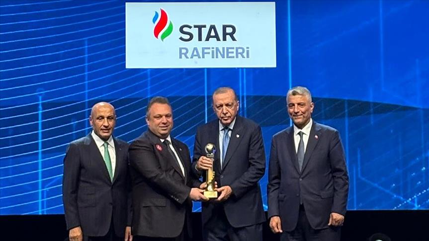 STAR Rafineri, TİM'in "2025 İhracat Şampiyonları" listesinde 7'nci oldu