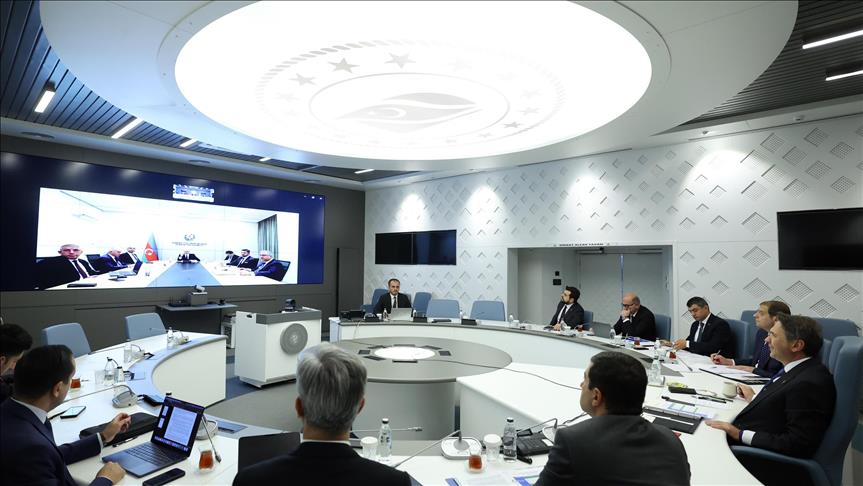 Enerji Bakanı Bayraktar ve Azerbaycanlı mevkidaşı Şahbazov işbirliği imkanlarını görüştü