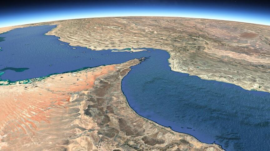 Commercial ship traffic through Strait of Hormuz falls back to near-record lows