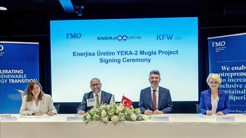 Enerjisa Üretim, Muğla'daki 250 megavatlık 3 YEKA RES projesinin finansmanını tamamladı