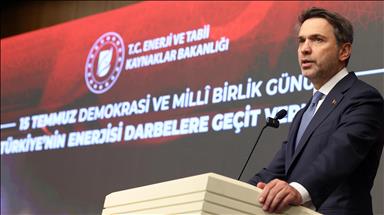 Bakan Bayraktar, 15 Temmuz Demokrasi ve Milli Birlik Günü anma toplantısında konuştu: