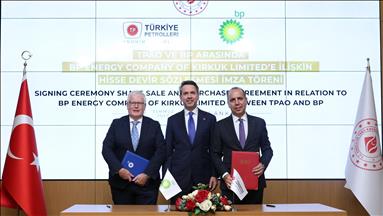 TPAO, BP'nin Kerkük merkezli şirketinin yüzde 15 hissesini aldı