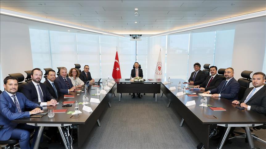 Bakan Bayraktar, Uluslararası Finans Kurumu temsilcileriyle işbirliği olanaklarını değerlendirdi: