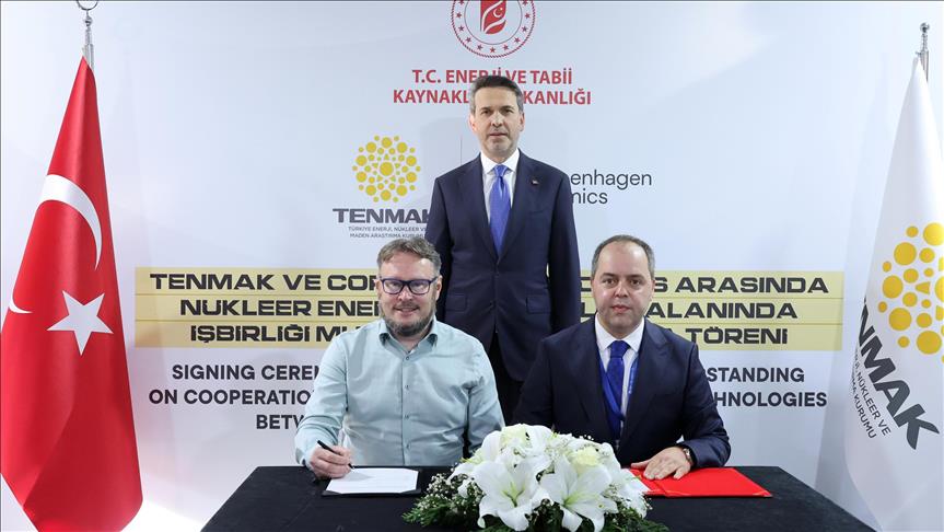 Türkiye signs cooperation deal with Danish company to use thorium reserves in nuclear technology