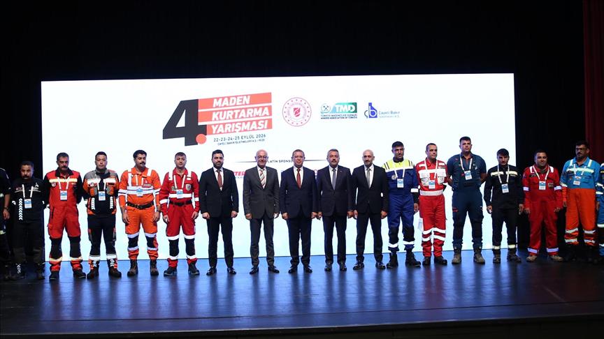 4. Maden Kurtarma Yarışması Rize'de başladı