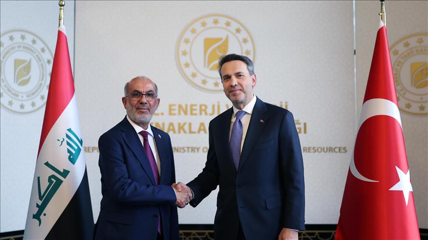 Enerji Bakanı Bayraktar, Irak Petrol Bakanı Hüdeyir ile görüştü: