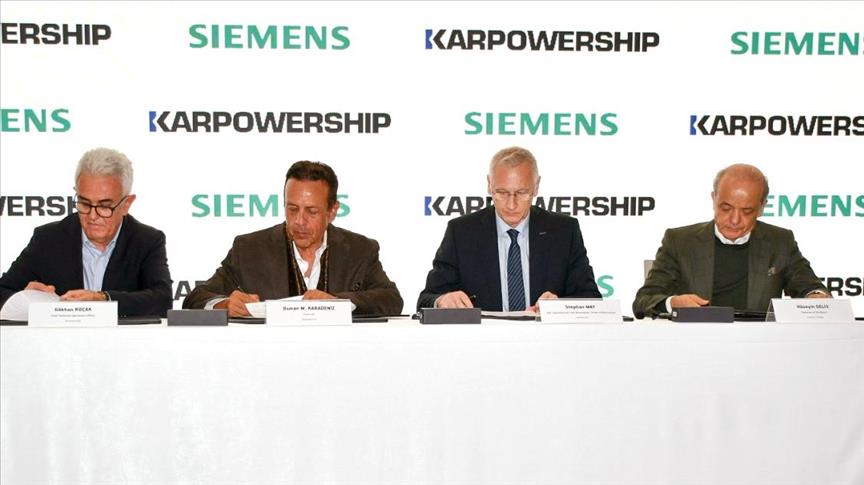 Karadeniz Holding, Siemens Türkiye sign energy infrastructure deal