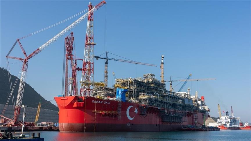Türkiye to double Black Sea gas output with first floating production platform