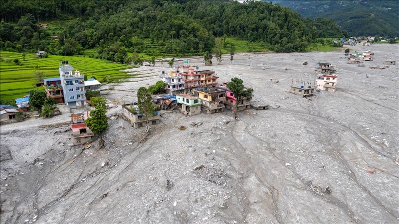 İklim değişikliği Nepal'deki sel felaketinde rol oynamış olabilir