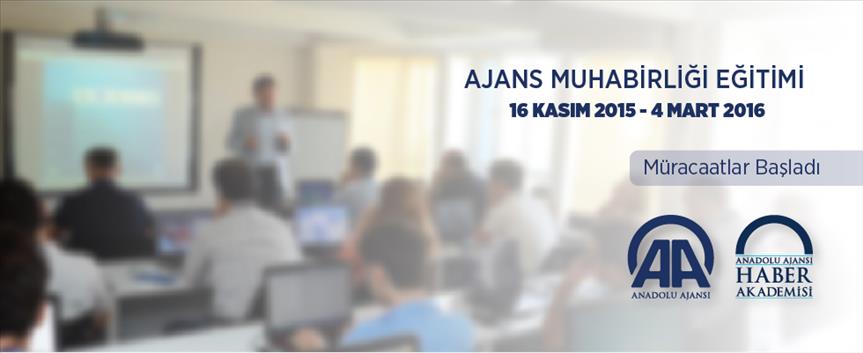 AA'dan 'Ajans Muhabirliği Eğitimi'