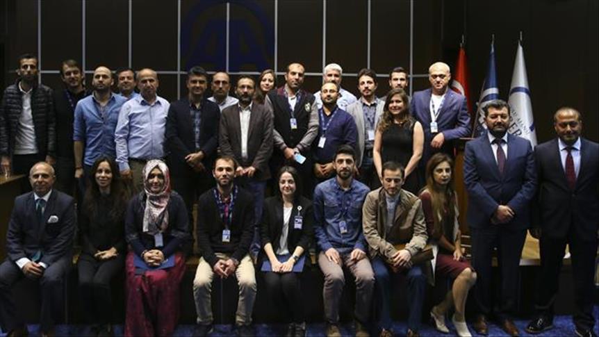 AA'nın 'Ajans Haberciliği' hizmet içi eğitimi sona erdi