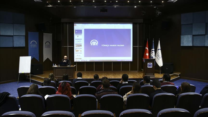 AA'dan TP'ye 'Kurumsal Habercilik Eğitimi'