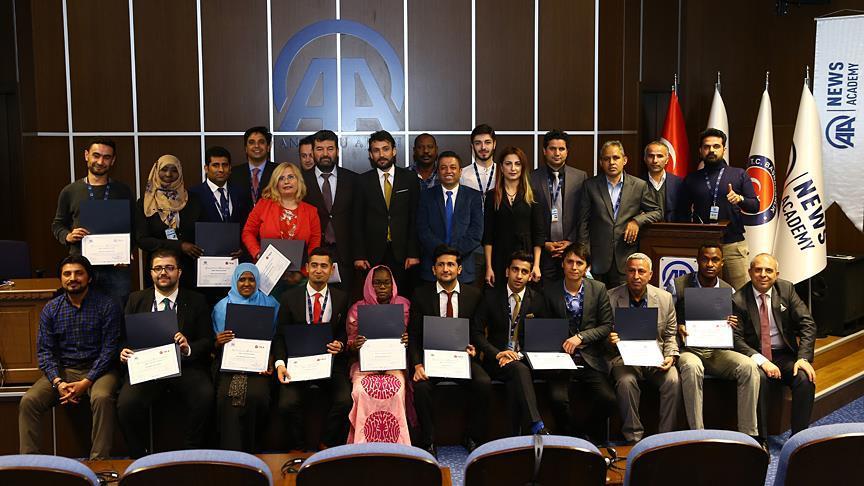 Anadolu Agency energy journalism training program ends