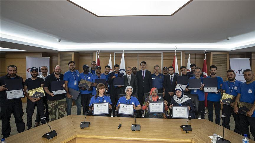 Anadolu Agency’s war journalism certificates awarded