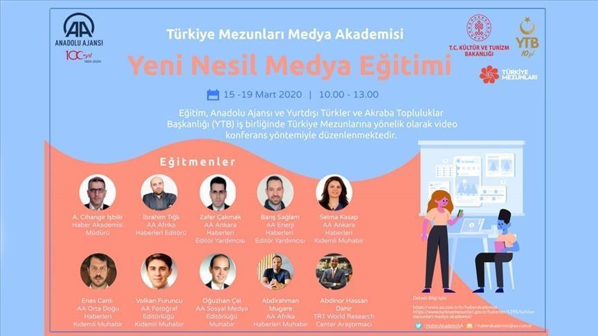 Anadolu Agency, YTB launch 'new generation media course'