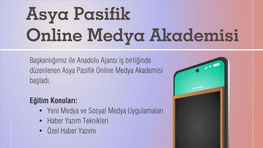 YTB ve AA iş birliğinde 'Asya Pasifik Online Medya Akademisi' programı sona erdi