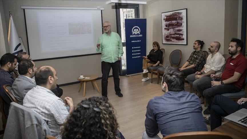 AA Haber Akademisi'nden savaş muhabirlerine 'Stres ve Travma Yönetimi Eğitimi'